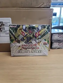 YUGIOH DUELIST'S ADVANCE 1ST EDITION FACTORY SEALED BOSTER BOX WITH 24 Packs! - Image 1
