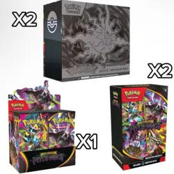 Pitch Black Pokemon Center ETB 2x + Booster Box + Booster Bundle 2x PRESALE 7/17 - Image 1