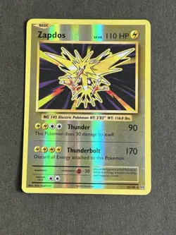 Zapdos 42/108 Reverse Holo Rare XY Evolutions Pokemon TCG - Image 1