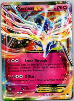 Xerneas EX XY07 Holo Promo XY Promo Pokemon - Image 1