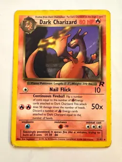 Dark Charizard (21) Rare Team Rocket 21/82 - Image 1
