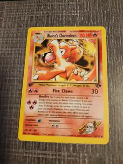 Blaine's Charmeleon 31/132 Gym Challenge Set 1st Edition Uncommon Pokemon TCG NM - Image 1