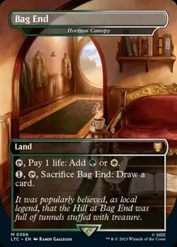 1x Bag End (Horizon Canopy) (366) ~~ Borderless - Foil NM-Mint, English Commande - Image 1