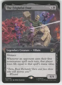 The Frightful Four 349 Commander: Marvel Super Heroes MTG NM - Image 1