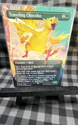 Traveling Chocobo (Borderless) Final Fantasy Regular - Image 1