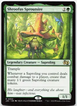 Shroofus Sproutsire (Anime) 54 NM Foundations Jumpstart Magic: The Gathering - Image 1