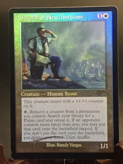 Scholar of New Horizons (Retro Frame) Secret Lair Drop MTG Foil Near Mint - Image 1