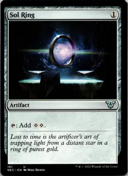 Sol Ring 161 Uncommon Commander: Kamigawa: Neon Dynasty MTG NM - Image 1