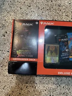 MTG: Outlaws of Thunder Junction Deluxe Commander Kit Grand Larceny See Photos - Image 2