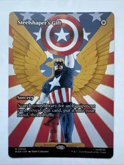 Magic: The Gathering Steelshaper's Gift Mythic Full Art Eng 0050 Marvel - Image 1