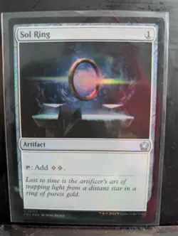 Sol Ring Foil 2 FDC MTG SealedinSleeve - Image 1