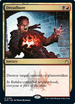MTG - Dreadbore - Ravnica Remastered - Magic the Gathering - Image 1