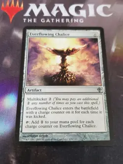 MTG. 2x Everflowing Chalice. Worldwake. 123/145. Lp - Image 1