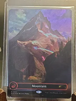 Mountain (2543) Secret Lair Drop MTG Foil Near Mint - Image 3