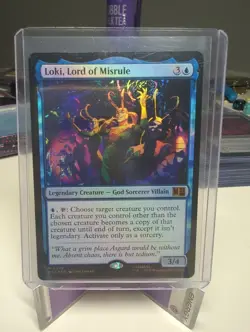 Loki, Lord of Misrule Commander: Marvel Super Heroes Foil - Image 1