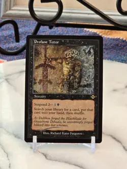 MTG Profane Tutor (Retro Frame) (Foil Etched) Modern Horizons 2 Foil LP - Image 1