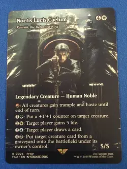 Noctis Lucis Caelum (Kenrith, the Returned King) Final Fantasy Showcase - NM - Image 1