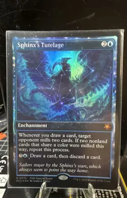 Sphinx's Tutelage (Showcase) Special Guests Foil - Image 1