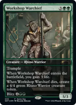 Workshop Warchief - 5 - GAME - NM - Foil - Image 1