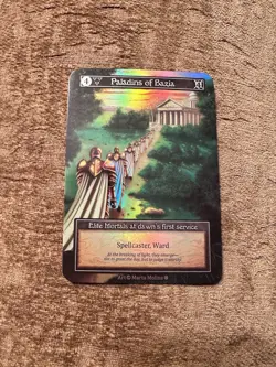 Sorcery: Contested Realm GOTHIC Cold Foil Elite Paladins of Bazia NM - Image 1