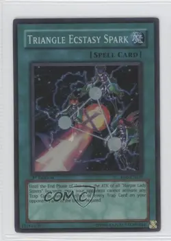 Triangle Ecstasy Spark (Super Rare) 1st Ed. YuGiOh Rise of Destiny #RDS-EN039 - Image 1