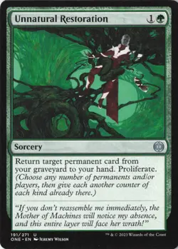 Unnatural Restoration Phyrexia: All Will Be One NM 191 - Image 1