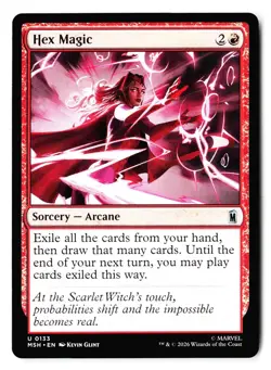 Hex Magic 133 Uncommon Marvel Super Heroes Magic: The Gathering - Image 1