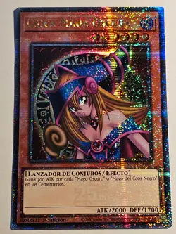 Dark Magician Girl●YUGIOH●MP24●Quarter Century Secret Ra●SPANISH●1st ED●NM●E709 - Image 1