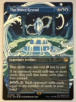 MTG / The Water Crystal / FIN / #333 / Regular (Borderless) / Rare / NM - Image 1
