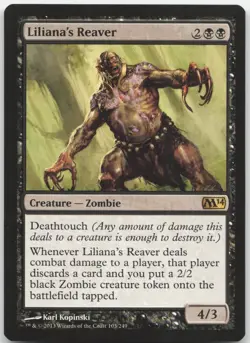 Liliana's Reaver - Magic 2014 (M14) - Rare - Magic: The Gathering - Image 1