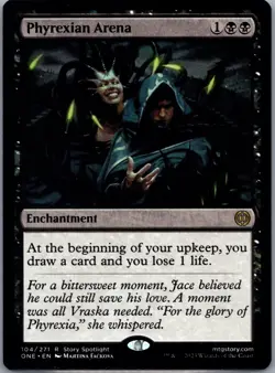 Phyrexian Arena 104 Rare Phyrexia: All Will Be One Magic: The Gathering NM - Image 1