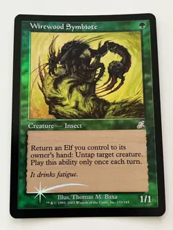 *foil WIREWOOD SYMBIOTE Scourge MTG Magic the Gathering - Image 2