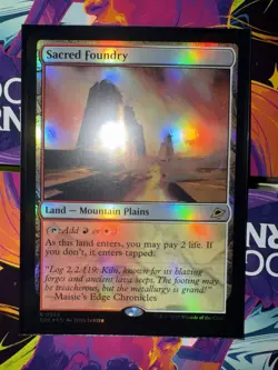 MTG - Sacred Foundry *FOIL* 0256 - Edge of Eternities Magic The Gathering - Image 1