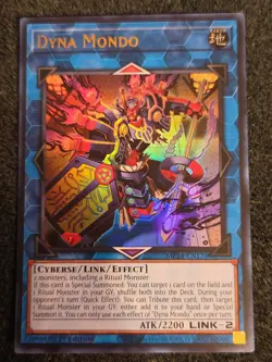 Dyna Mondo - MP24-EN176 - Ultra Rare - 1st Edition Near Mint Yugioh! Card - Image 1