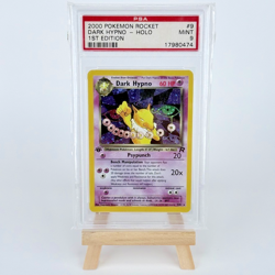 Pokemon Dark Hypno 9/82 Team Rocket Holo 1st edition PSA mint 10 - Image 1