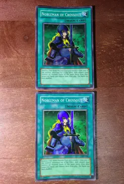 Yugioh Lot of (2) Nobleman Of Crossout PSV-034 Unlimited Edition Super Rare Card - Image 1