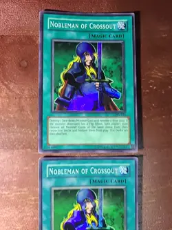 Yugioh Lot of (2) Nobleman Of Crossout PSV-034 Unlimited Edition Super Rare Card - Image 2