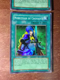 Yugioh Lot of (2) Nobleman Of Crossout PSV-034 Unlimited Edition Super Rare Card - Image 3