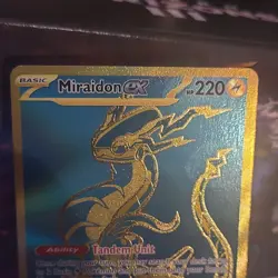 Miraidon EX 243/091 Paldean Fates - Hyper Rare Holo NM - Pokemon TCG - Image 2