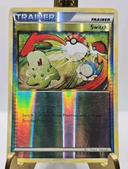 Pokemon Card - Switch HeartGold SoulSilver 102/123 Reverse Holo LP - Image 1