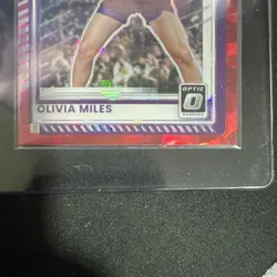 2025-26 Panini Donruss Optic Olivia Miles Rated Prospect Red Prizm #89 NCAA - Image 3
