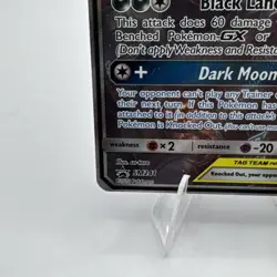 Pokemon Umbreon & Darkrai GX SM241 SM Black Star Promo TAG TEAM Holo - Image 4