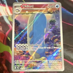 Sv09 Journey Together Wailord 162/159 Holo Full Art Illustration Rare Eng 240 HP - Image 1