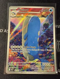 Wailord 162/159 Sv09: Journey Together Illustration Rare Holo - Image 1