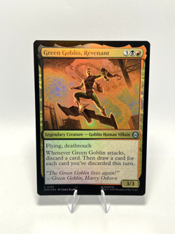 (NM) HOLO Green Goblin, Revenant, MTG Marvels Spider-Man SPM #0130 - Image 1