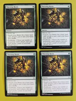 Thirsting Roots x4 Phyrexia: All Will Be One 4x Magic the Gathering MTG - Image 1