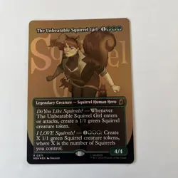 MTG - The Unbeatable Squirrel Girl - FOIL - Marvel Super Heroes - MSH 0371 - Image 1