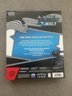 Pokemon TCG: Black Bolt Binder Collection - New & Sealed - Image 3