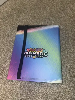 Pokemon Prismatic Evolutions Binder Collection - Binder ONLY- Eevee Binder - Image 4