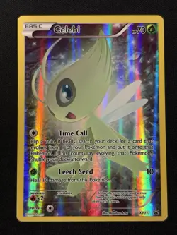 Celebi XY Generations XY111 Black Star Promo Pokemon Card - Image 1